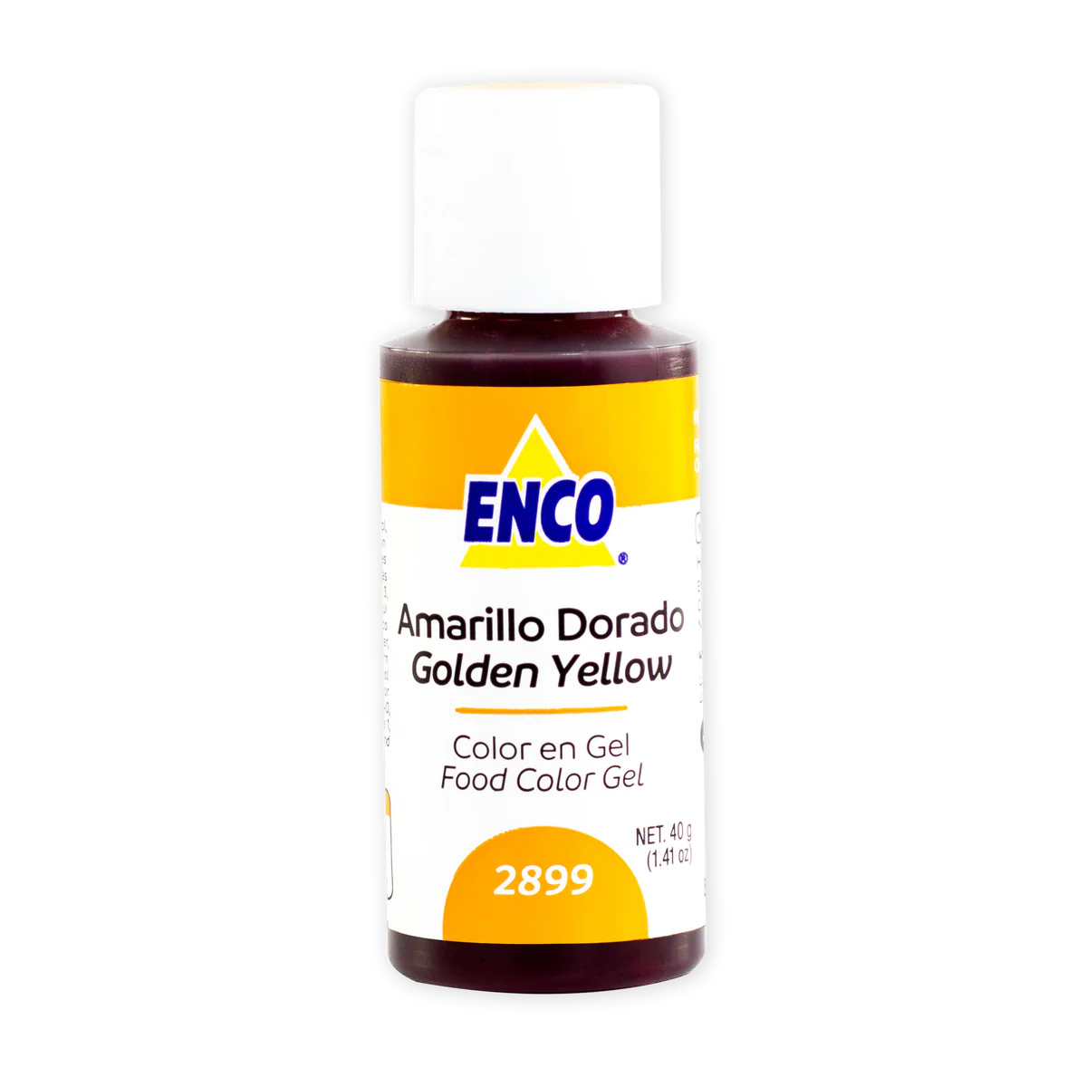 ENCO COLOR AMARILLO DORADO 40 G
