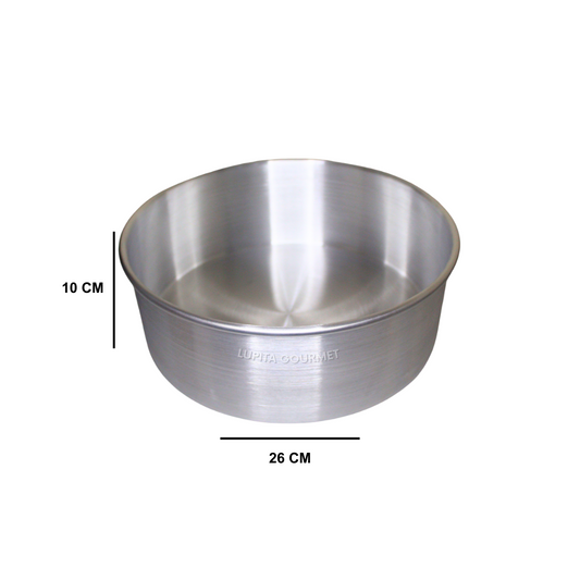 MOLDE 26 CM RECTO X 10 CM ALTURA