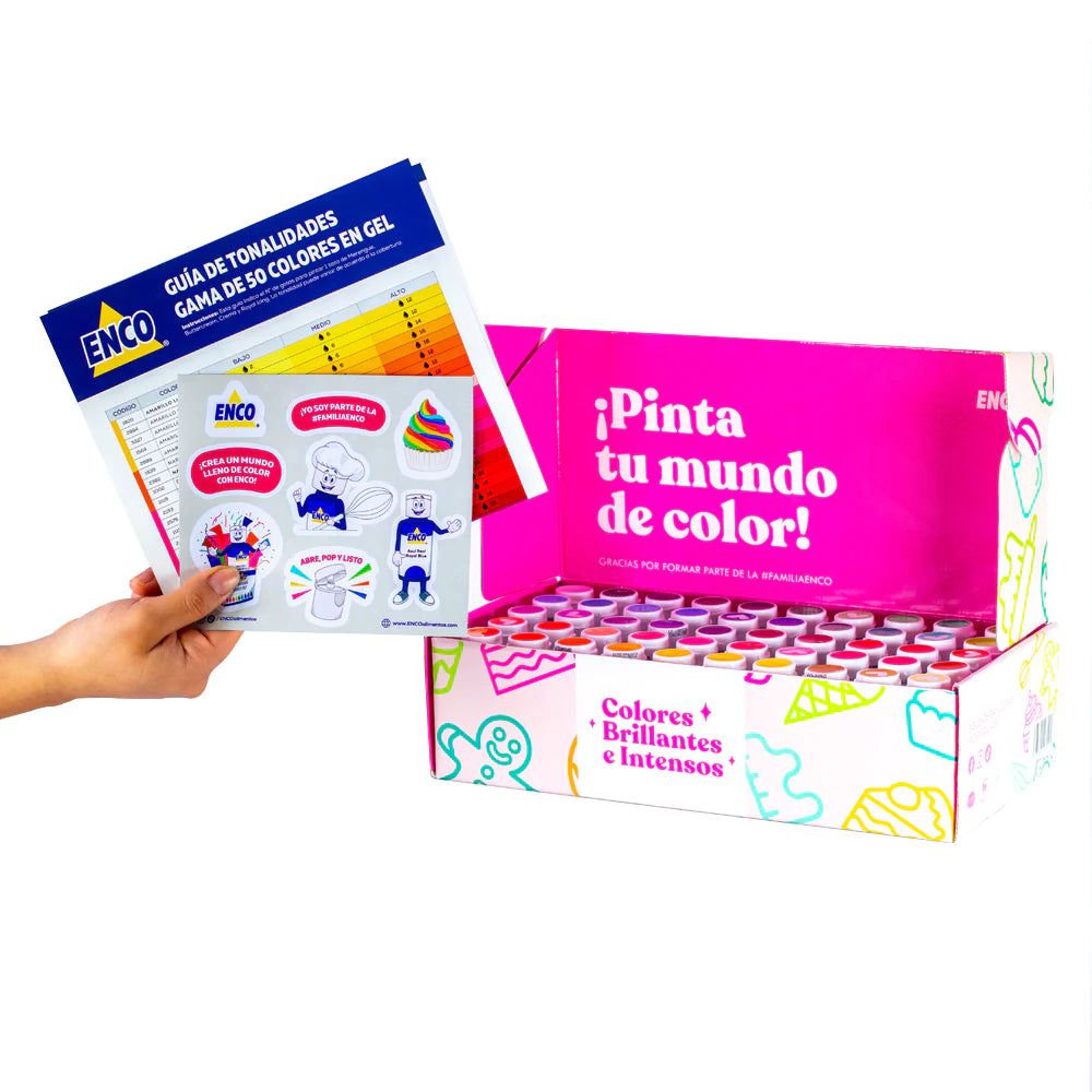 KIT ENCO 50 COLORANTES