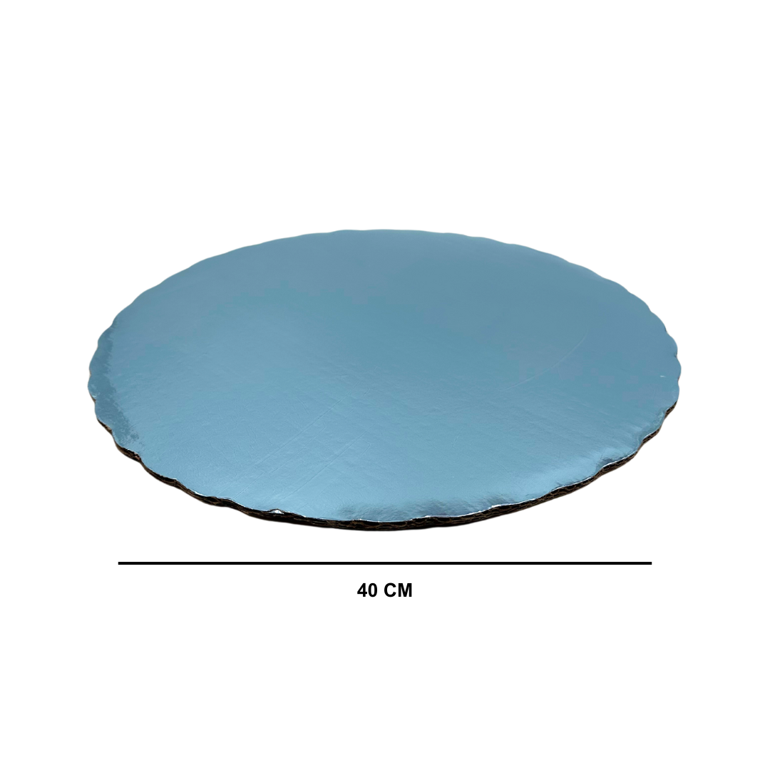 BASE REDONDA PARA PASTEL 40 CM AZUL