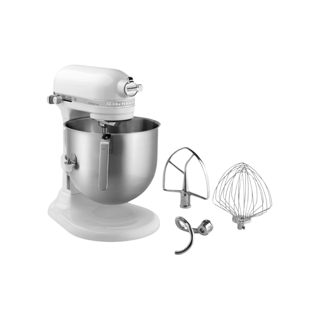 BATIDORA KITCHEN AID COMERCIAL 7.5 LT BLANCA