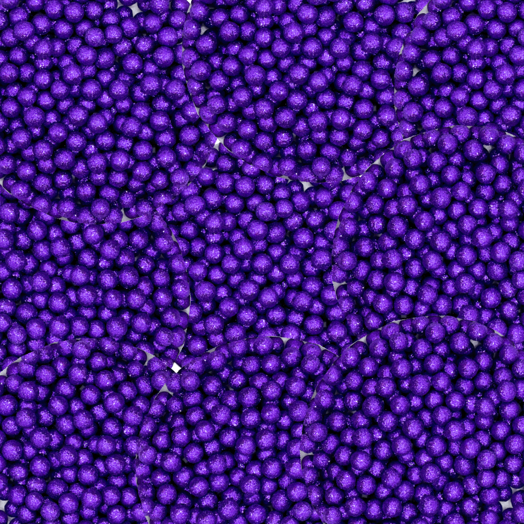 PERLA MORADA DIAMANTADA GRNDE