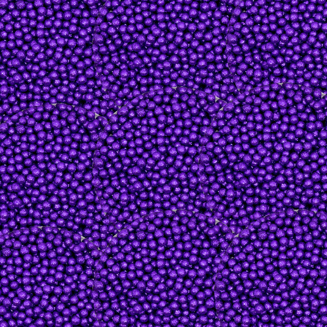 PERLA MORADA DIAMANTADA MED