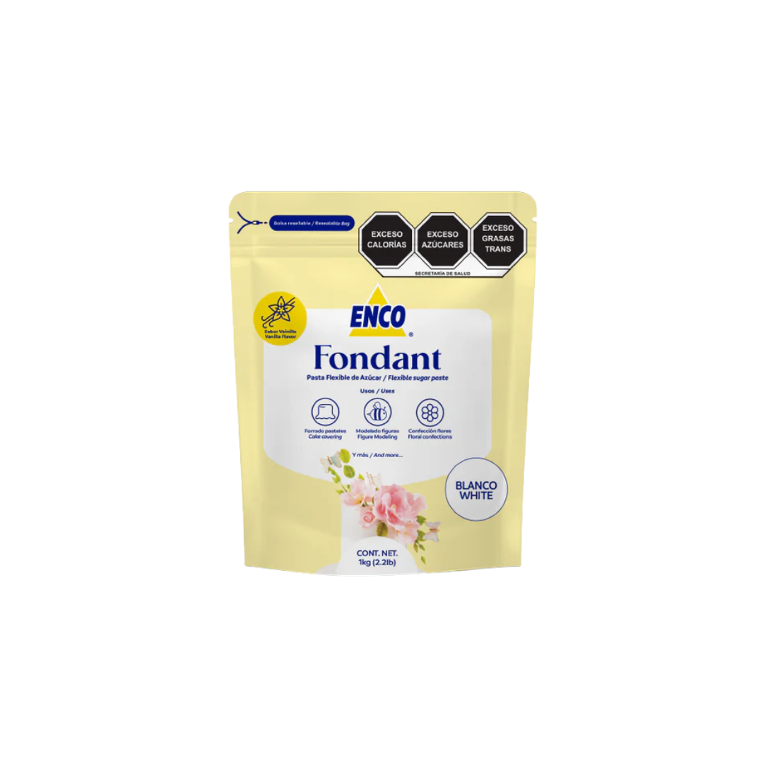 FONDANT BLANCO BOLSA 1 KG