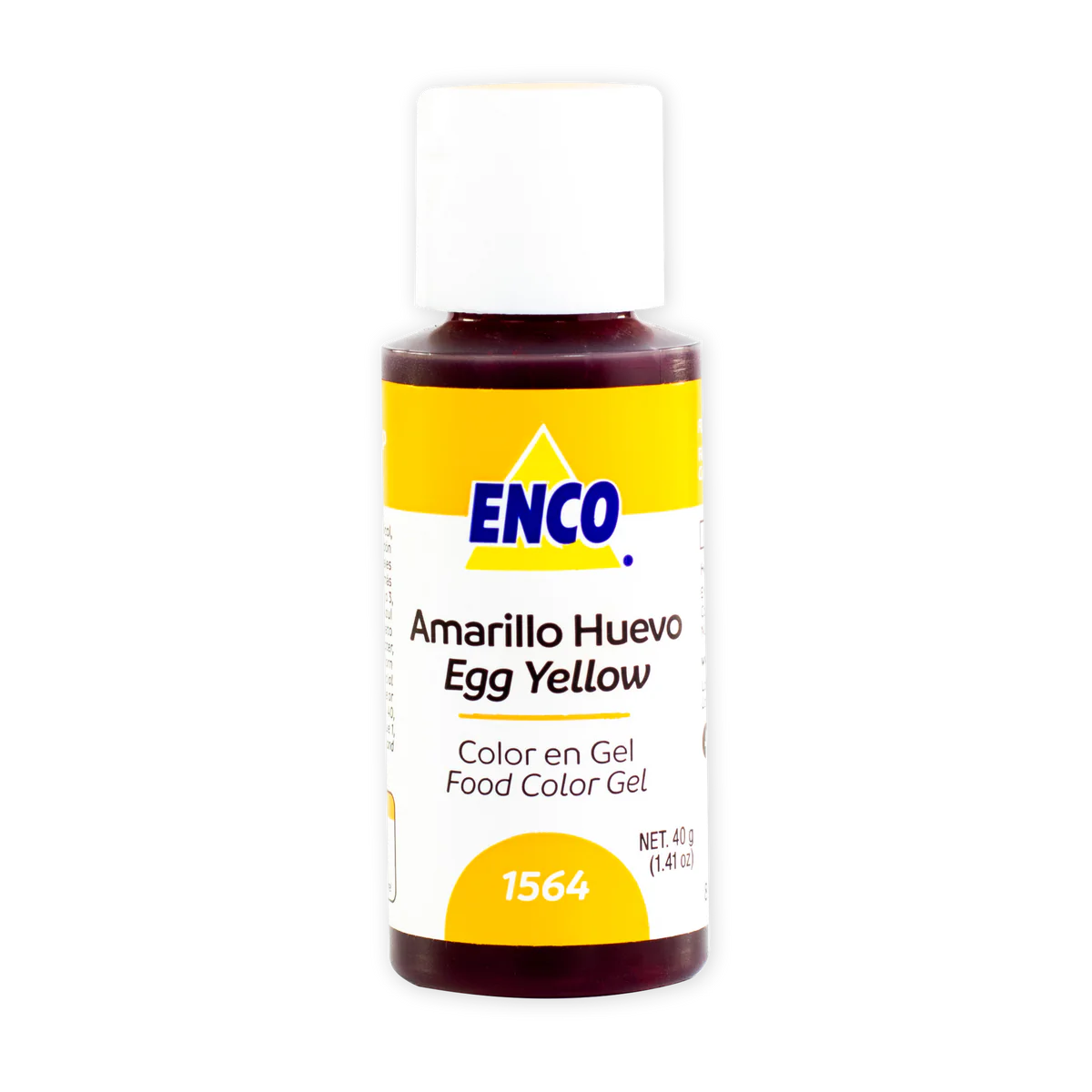ENCO COLOR AMARILLO HUEVO 40 G