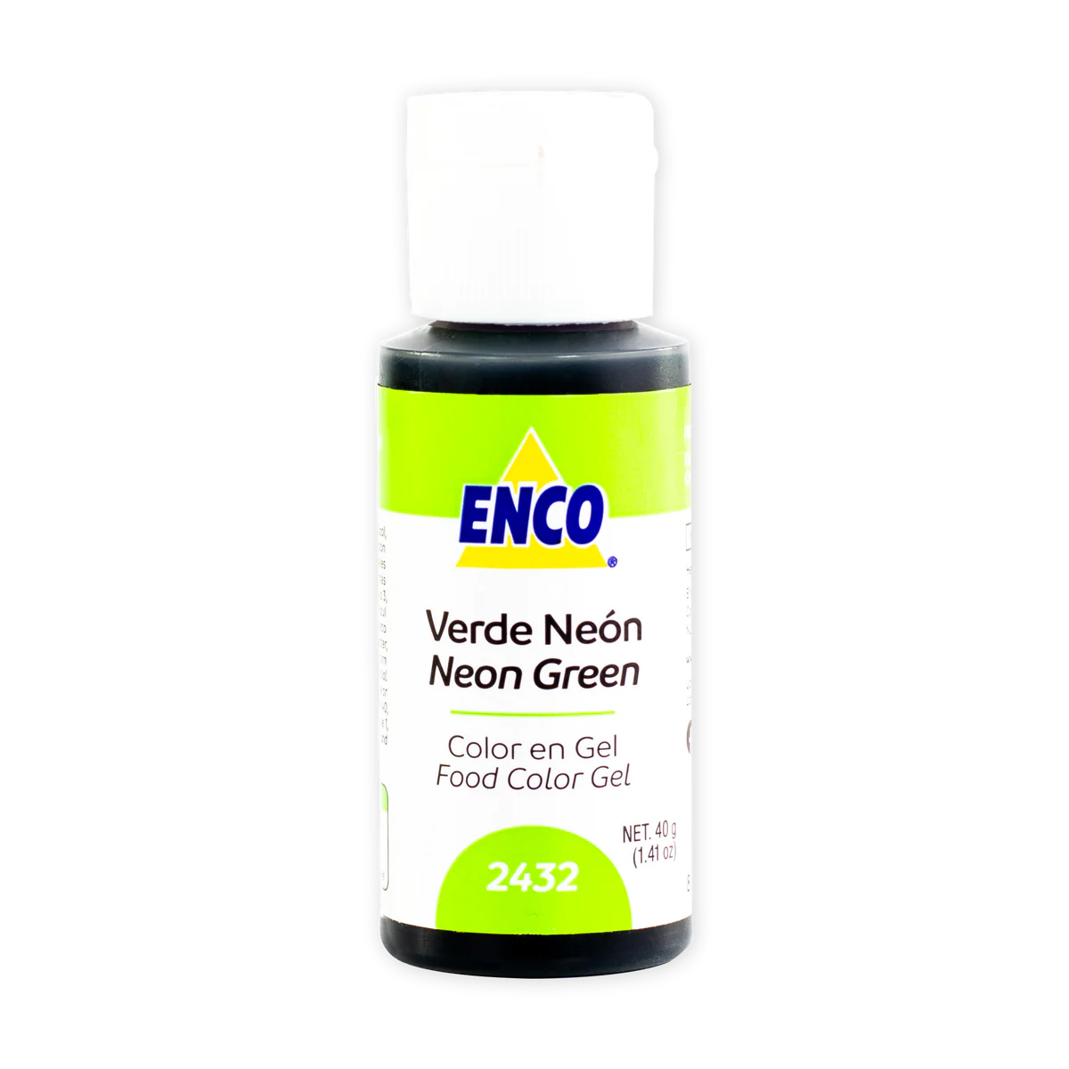 ENCO COLOR VERDE NEÓN 40 G