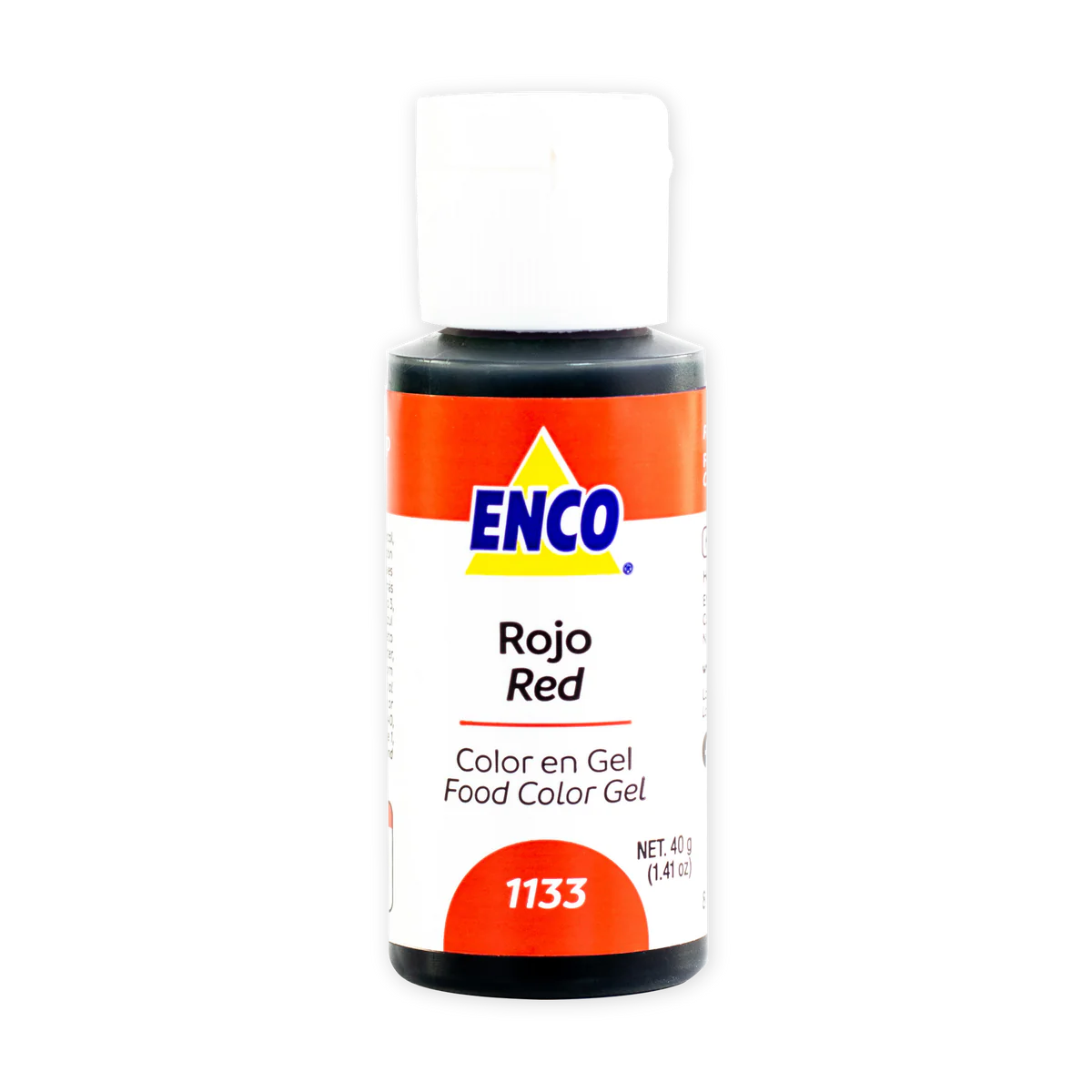 ENCO COLOR ROJO 40 G