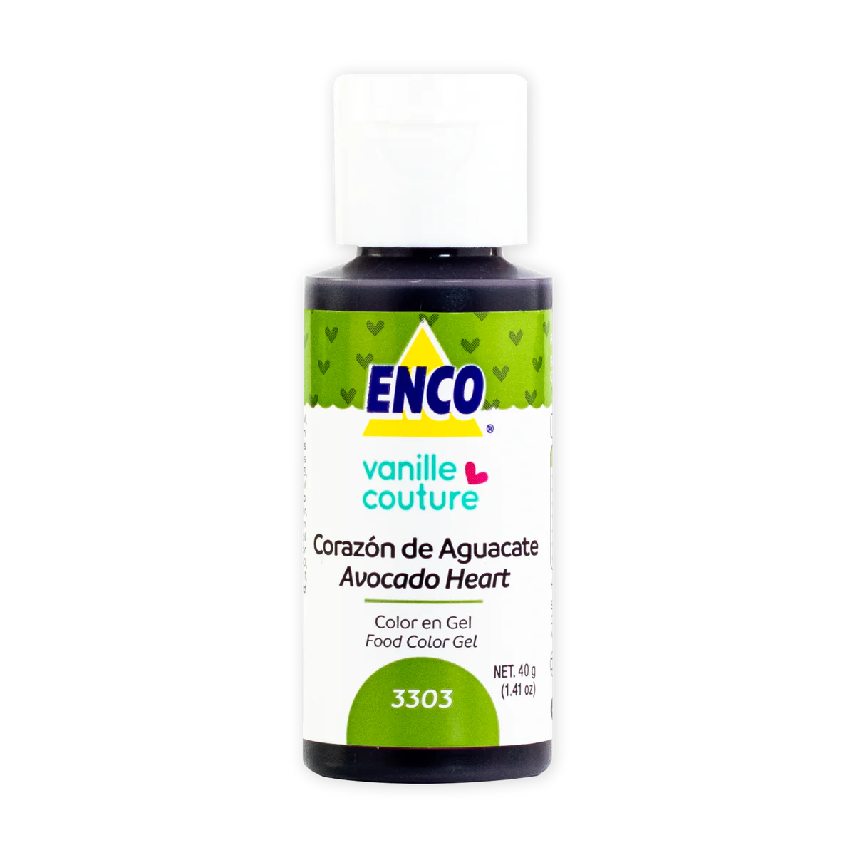 ENCO COLOR CORAZÓN DE AGUACATE 40 G