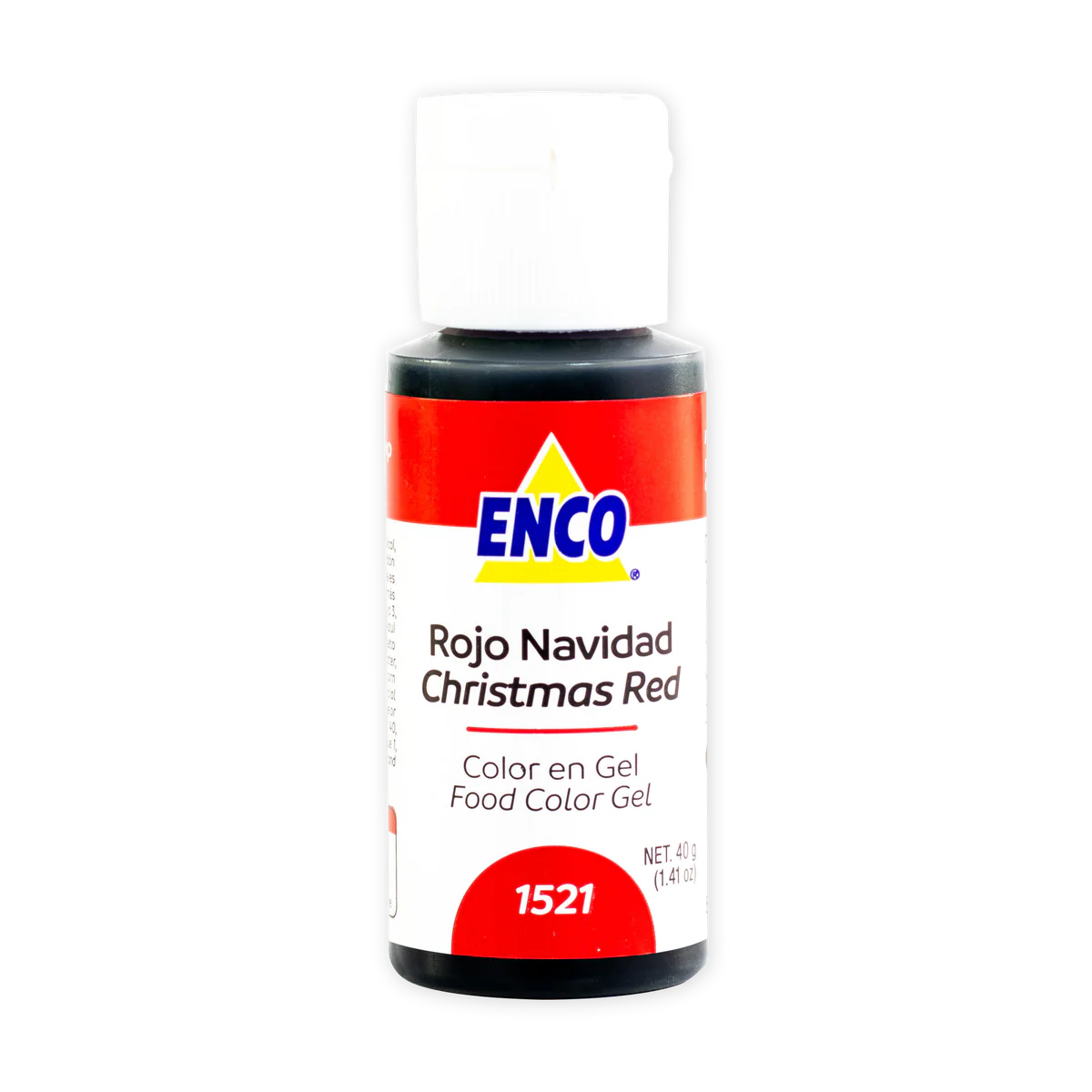 ENCO COLOR ROJO NAVIDAD 40 G