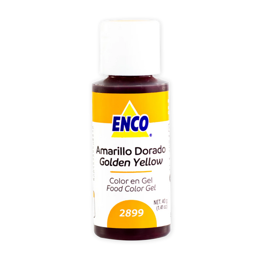 ENCO COLOR AMARILLO DORADO 40 G