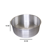 MOLDE 26 CM RECTO X 10 CM ALTURA