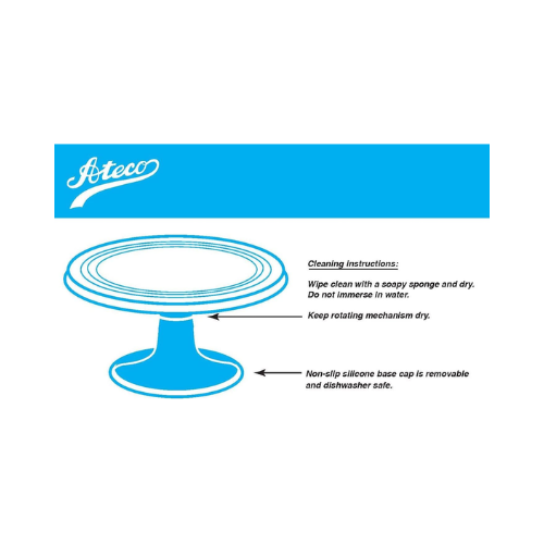 BASE GIRATORIA DE ALUMINIO ATECO