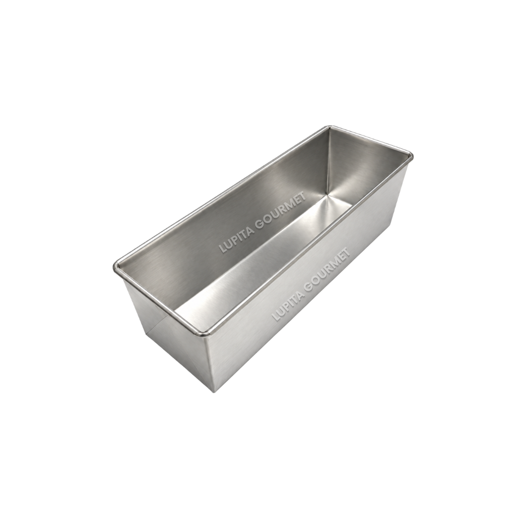 MOLDE PARA PAN DE CAJA C/TAPA ACERO INOX