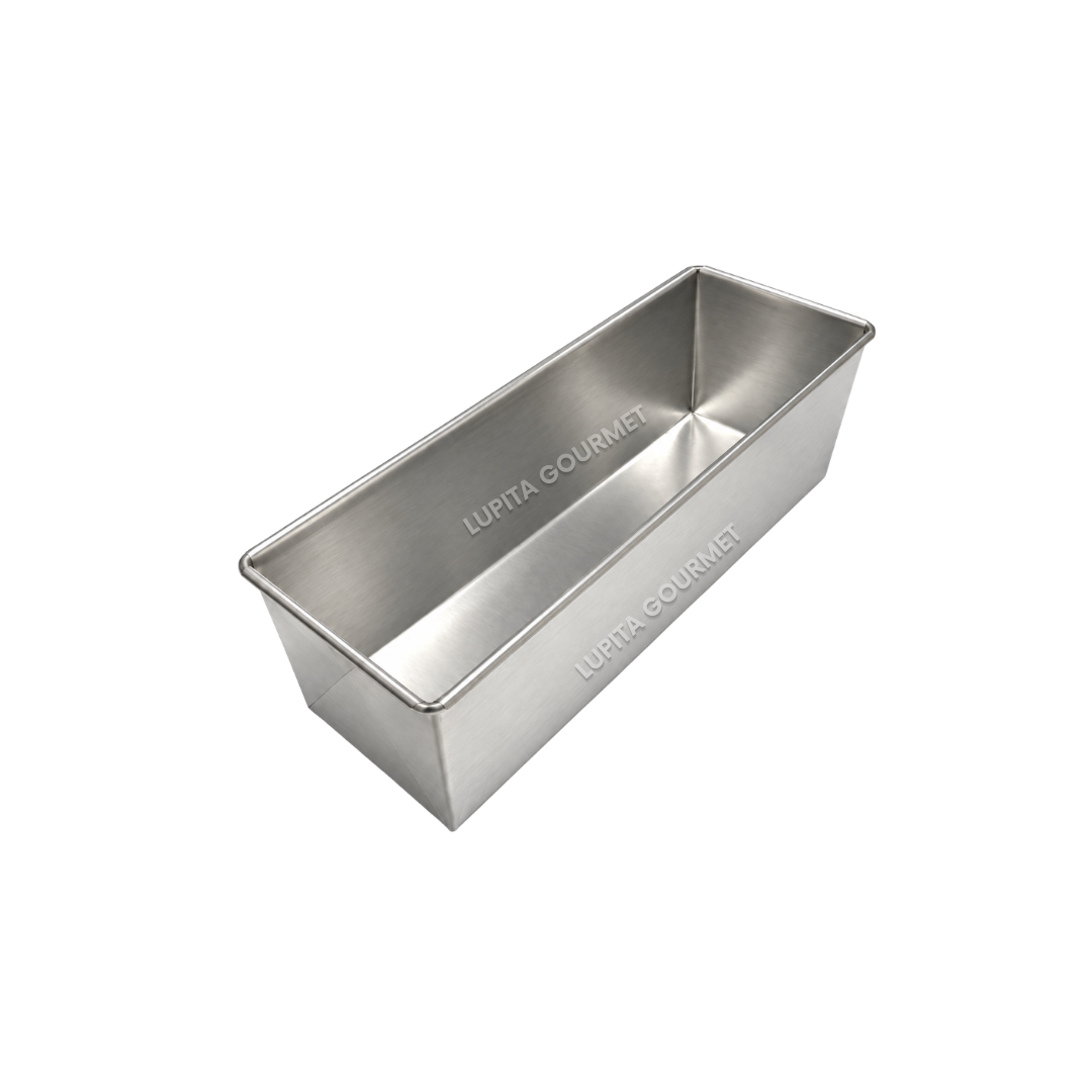 MOLDE PARA PAN DE CAJA C/TAPA ACERO INOX