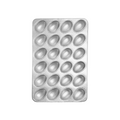 PLACA P/HUEVO 24 CAV ZINTRO