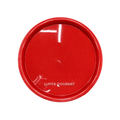CHAROLA REDONDA 46 CM COLOR ROJO PLASTICO