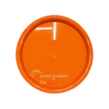 CHAROLA REDONDA 46 CM COLOR NARANJA PLASTICO
