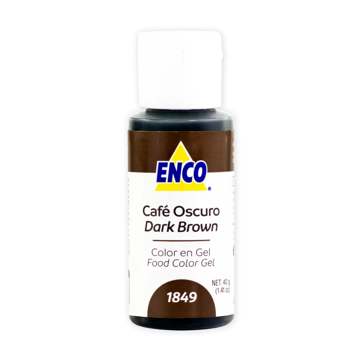 ENCO COLOR CAFÉ OSCURO 40 G