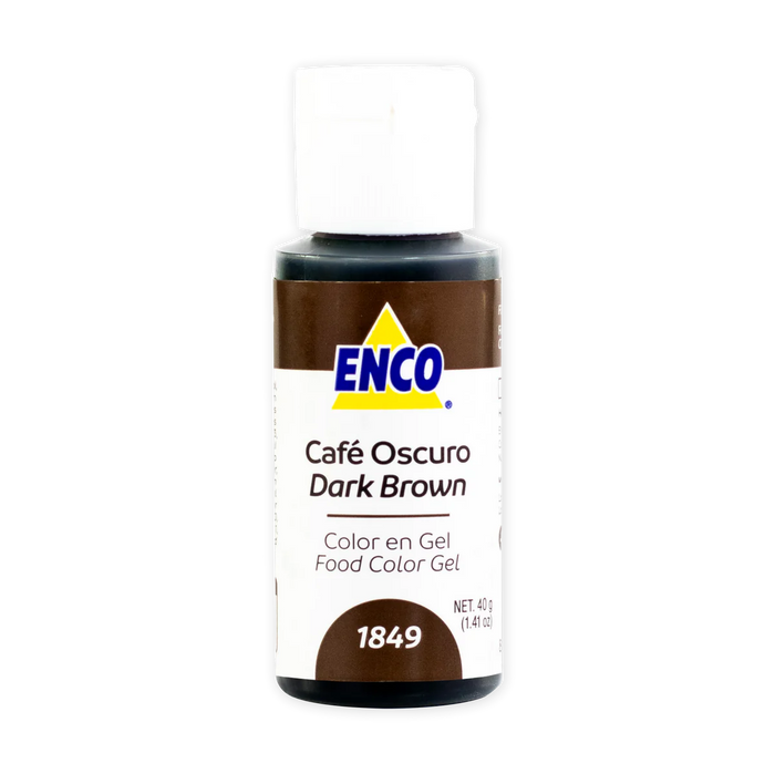ENCO COLOR CAFÉ OSCURO 40 G