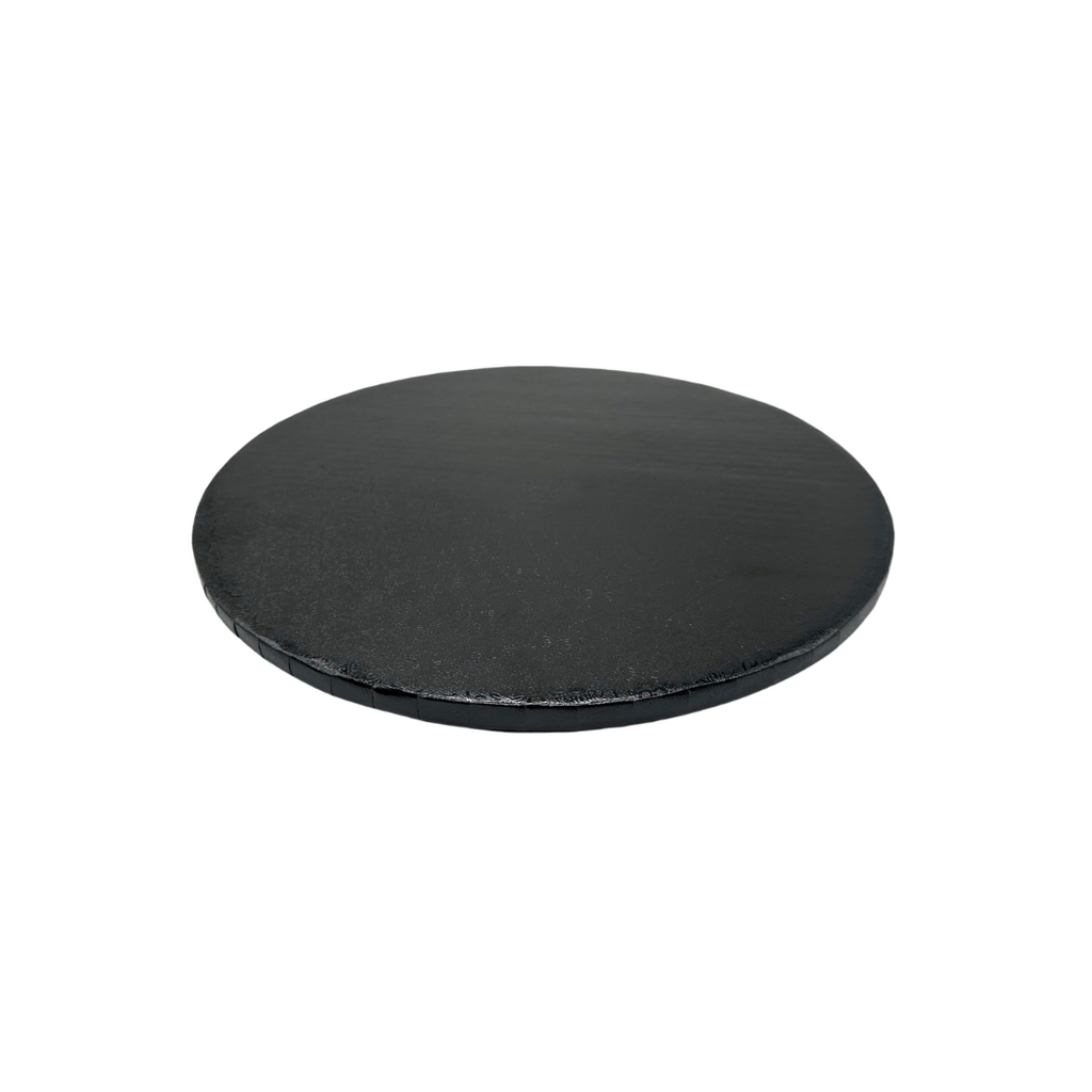 BASE REDONDA PARA PASTEL 36 CM FORRADA NEGRA