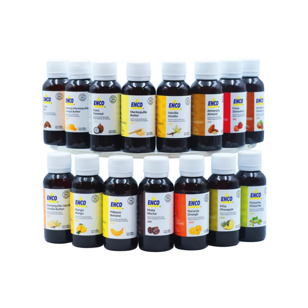 KIT 16 ESENCIAS DE 60 ML