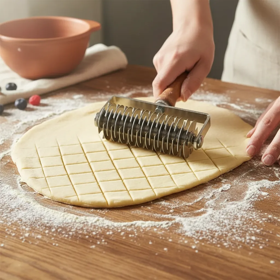 RODILLO CORTADOR PARA PASTA DE HOJALDRE