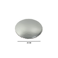 BASE REDONDA PARA PASTEL 25 CM PLATA
