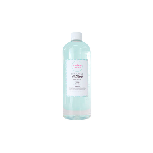 EXTRACTO DE VANILLA TRANSPARENTE 100% NATURAL 1 LT