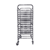 ESPIGUERO ACERO INOX PARA 15 CHAROLAS