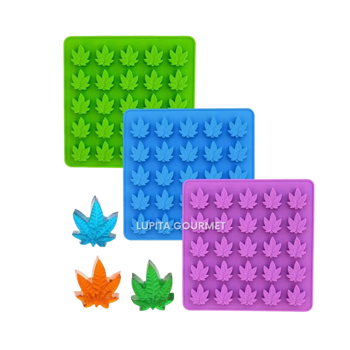 MOLDE DE SILICÓN HOJA ARCE MARIHUANA