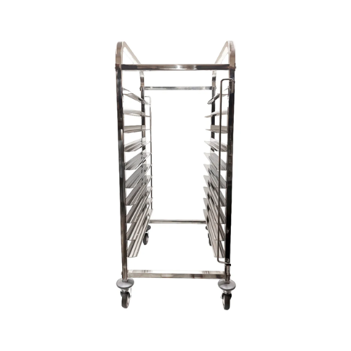 RACK ESPIGUERO ACERO INOX PARA 10 CHAROLAS