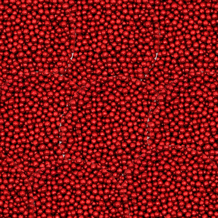 PERLA ROJA DIAMANTADA MED