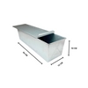 MOLDE PARA PAN DE CAJA CON TAPA