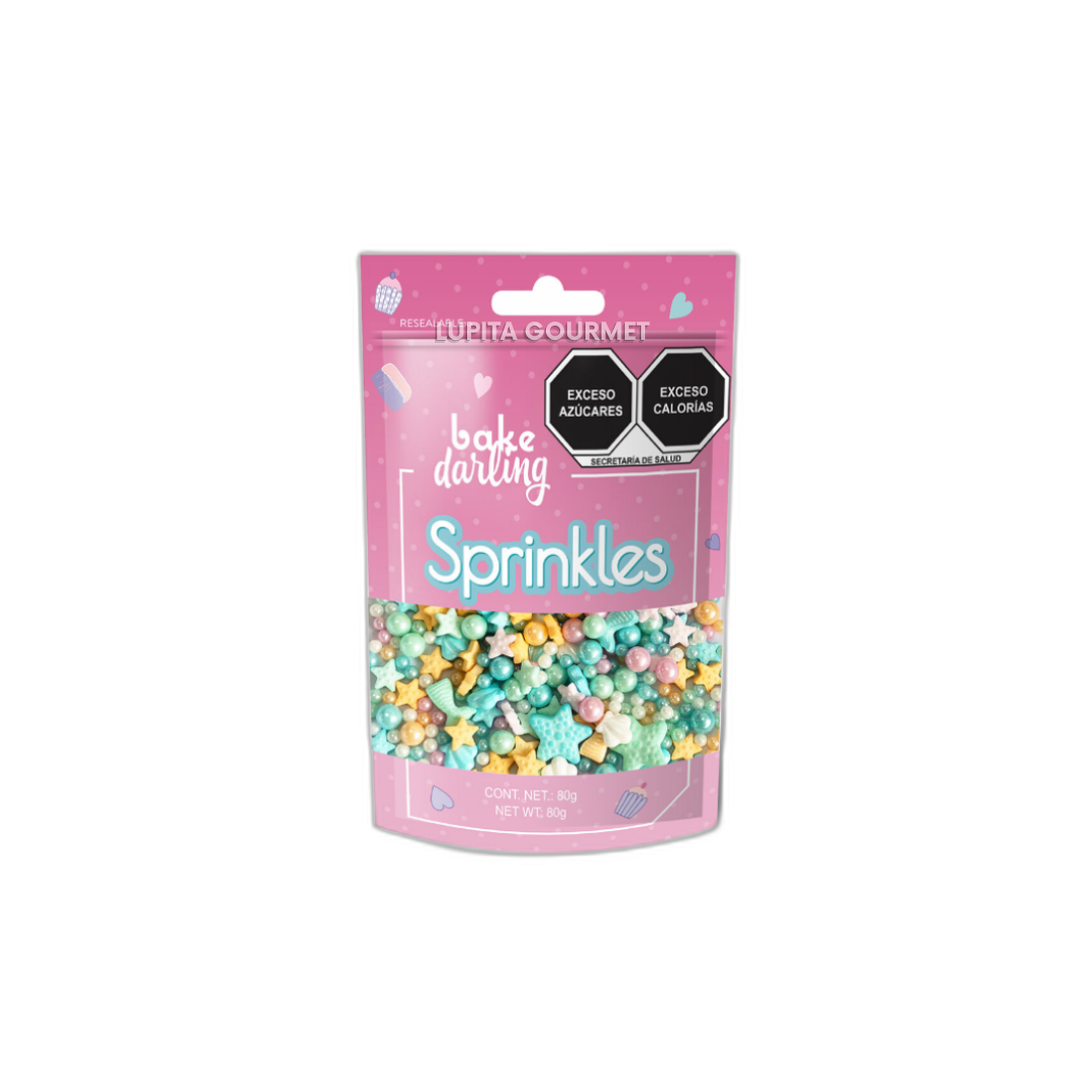 BAKE DARLING MIX MARINO COLORIDO 80 GR