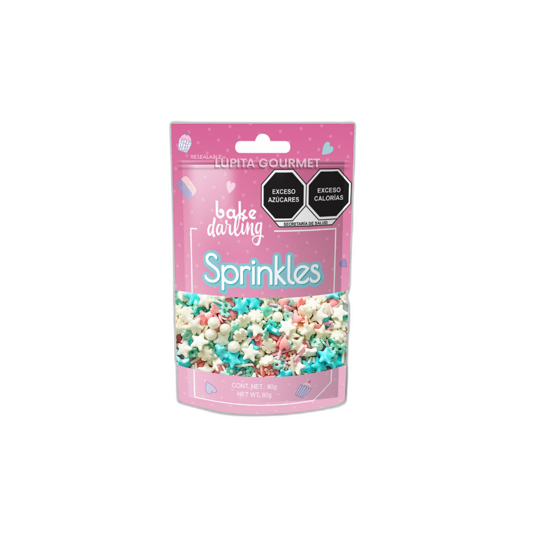 Bake Darling Mix Copos Estrellas 80 Gr – Lupita Gourmet