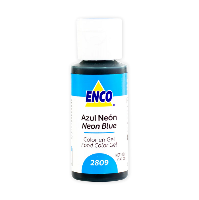 ENCO COLOR AZUL NEÓN 40 G