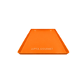 CHAROLA 45X65 CM COLOR NARANJA PLASTICO