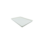 CHAROLA 30X45 CM COLOR BLANCA PLASTICO