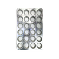 PLACA DE LAMINA PARA CUP CAKE 24 CAV
