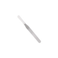 ESPATULA RECTA PARA DECORAR MGO BLANCO 12"