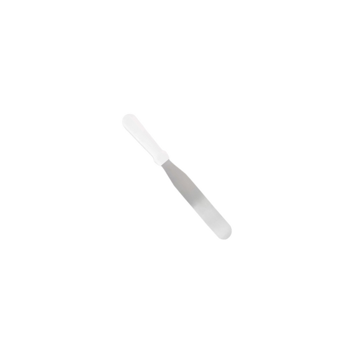 ESPÁTULA RECTA PARA DECORAR MGO BLANCO 8"