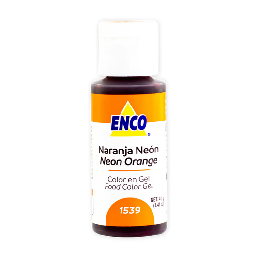 ENCO COLOR NARANJA NEÓN 40 G