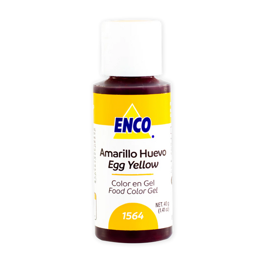 ENCO COLOR AMARILLO HUEVO 40 G