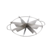CORTADOR PARA PASTEL 8 REBANADAS ACERO/INOX