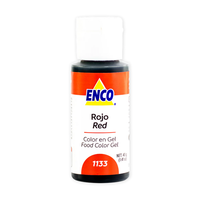 ENCO COLOR ROJO 40 G