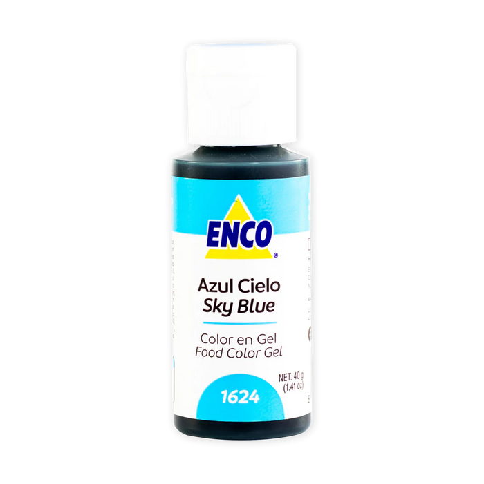 ENCO COLOR AZUL CIELO 40 G