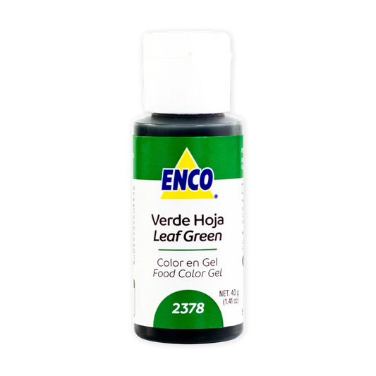 ENCO COLOR VERDE HOJA 40 G