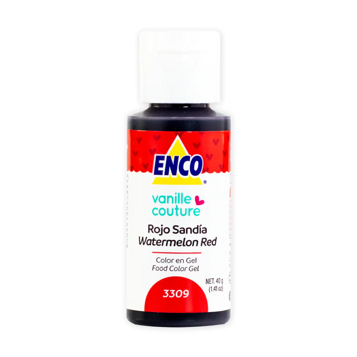 ENCO COLOR ROJO SANDIA 40 G