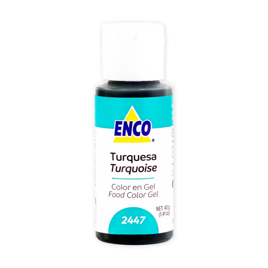 ENCO COLOR TURQUESA 40 G