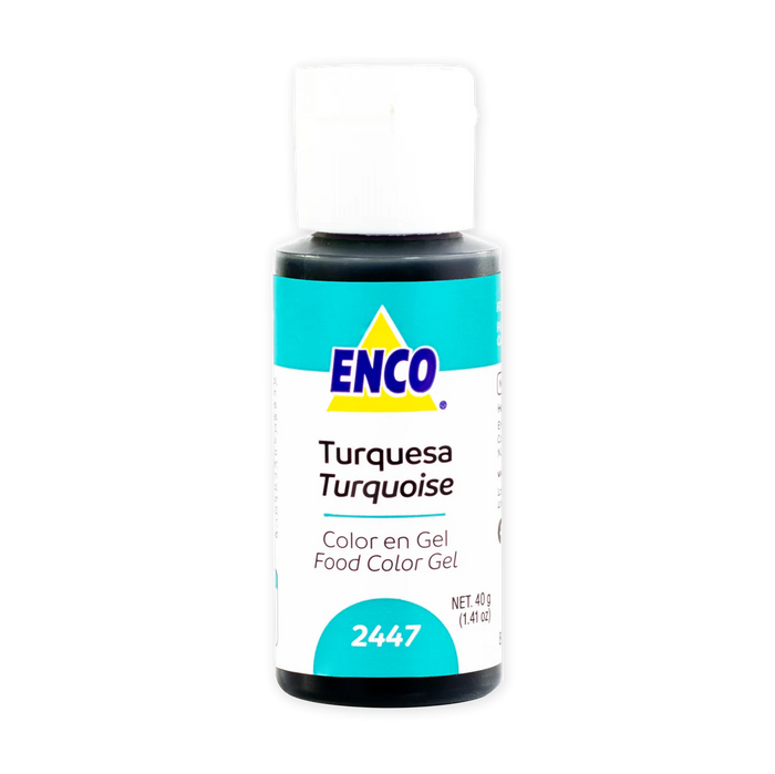 ENCO COLOR TURQUESA 40 G